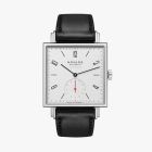 TETRA NEOMATIK 39 Ref. 421| Horween Genuine Shell Cordovan Remborde Black Strap