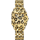WGPN0053 Panthère de Cartier l Small model, quartz movement. 18K yellow gold, diamonds