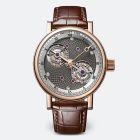 Double Tourbillon 5347 | Rose Gold | Dark Brown Leather Strap