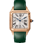 WGSA0119 Santos-Dumont l Large model, quartz movement, rose gold, leather