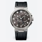 Marine Chronographe 5527 | Titanium | Rubber Strap | Slate Grey Dial