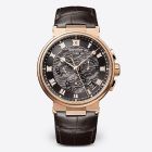 Marine Chronographe 5527 | Rose Gold | Leather Strap