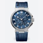 Marine Chronographe 5527 | White Gold | Rubber Strap