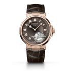 Marine Tourbillon 5577 l Rose Gold l Brown leather strap