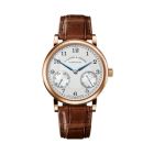 1815 UP/DOWN With Argenté Dial And Reddish-Brown, Alligator Leather Strap
