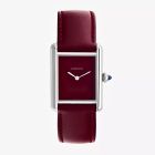 WSTA0127 Tank Must l Large Model, Quartz Movement, Steel Case, Calfskin Strap