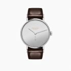 Tangente 33 Twice Unique – Now Ref. 123.U5 l Stainless Steel l Brown Strap