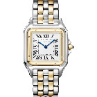 W2PN0012 Panthère de Cartier l Large model, quartz, yellow gold, steel