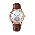 1815 TOURBILLON With Argenté Dial And Reddish-Brown, Alligator Leather Strap
