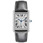 WSTA0029 Tank Solo l Automatic, Silver Dial, Black Leather Strap