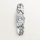 WJBJ0005 Maillon de Cartier l Small model, quartz movement, white gold, diamonds