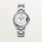 W4BB0035 Ballon Bleu de Cartier | 33 mm, automatic mechanical movement, steel, diamonds