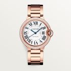 WJBB0067 Ballon Bleu de Cartier l 36 mm, mechanical movement with automatic winding, rose gold, diamonds