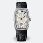 Heritage 8861 | White Gold | Black Leather Strap