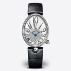 Reine de Naples 8918 | White Gold | Black Strap