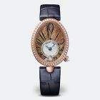 Reine de Naples 8918 | Rose Gold | Black Strap