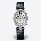 Reine de Naples 8928 | White Gold | Leather Strap