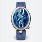 Reine de Naples 8967 | Steel | Blue Strap