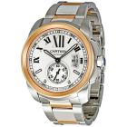 W7100036 Calibre De Cartier l Automatic Movement, Stainless Steel with 18kt Pink Gold