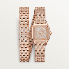 WJPN0062 Panthère de Cartier l Small model, quartz movement, rose gold, diamonds