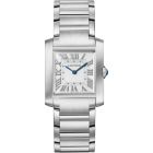 WSTA0074 Tank Française watch l Medium model, quartz movement, steel