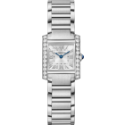 W4TA0020 Tank Française watch l Small model, quartz movement, steel, diamonds