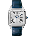 WSSA0085 Santos-Dumont l Large model, quartz movement, steel, leather