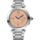 WSPA0040 Pasha de Cartier l 41 mm, automatic movement, steel, interchangeable straps in leather and steel