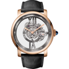 WHRO0086 Rotonde de Cartier Astrotourbillon | 47mm, hand-wound mechanical movement, rose gold, leather