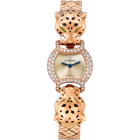 HPI01442 La Panthère de Cartier l Quartz movement, Rose gold, Tsavorites