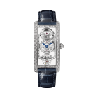 HPI01123 Tank Cintrée | Large model, hand-wound mechanical movement, platinum, diamonds