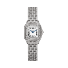 HPI01325 Panthère de Cartier | Mini model, quartz movement, white gold, diamonds