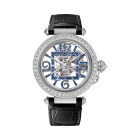 HPI01483 Pasha de Cartier | 41 mm, automatic movement, white gold, diamonds, interchangeable leather straps