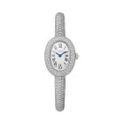 CRHPI01607 Baignoire watch (Size 16) | Mini model, quartz movement, white gold, diamonds