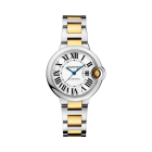 W2BB0029 Ballon Bleu de Cartier | 33 mm, mechanical movement with automatic winding, yellow gold, steel
