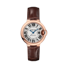 W6920097 Ballon Bleu de Cartier | 33mm, automatic movement, rose gold, leather