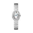 Mini Baignoire | Mini model, quartz movement, white gold, diamonds