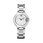 WE902073 Ballon Bleu de Cartier | 28 mm, quartz movement, steel, diamonds