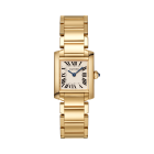 Tank Française | Small model, quartz movement, yellow gold
