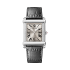 WGTA0074 Tank Chinoise | Large model, hand-wound mechanical movement, platinum, leather