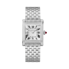 WGTA0111 Tank Normale | Large model, hand-wound mechanical movement, platinum,