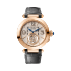 WHPA0010 Pasha de Cartier | 41 mm, mechanical movement with manual winding, rose gold, 2 interchangeable leather straps