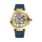 WHPA0015 Pasha de Cartier | 41 mm, automatic movement, yellow gold, interchangeable leather straps
