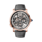 WHRO0065 Rotonde de Cartier | 45mm, automatic movement, rose gold, leather