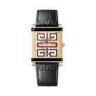 WHTA0016 Tank Chinoise | Large model, hand-wound mechanical skeleton movement, yellow gold, leather