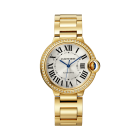WJBB0070 Ballon Bleu de Cartier | 36 mm, mechanical movement with automatic winding, yellow gold, diamonds