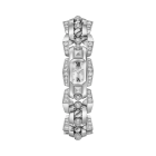 Clash [Un]limited watch | Small model, quartz movement, rhodiumized white gold, diamonds