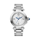 WSPA0015 Pasha de Cartier | 35mm, automatic movement, steel, interchangeable metal and leather straps
