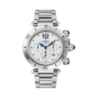 WSPA0018 Pasha de Cartier | 41 mm, chronograph, automatic movement, steel, interchangeable metal and leather straps