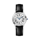 WSRN0030 Ronde Must de Cartier | 29 mm, quartz movement, steel, strap made without animal materials
